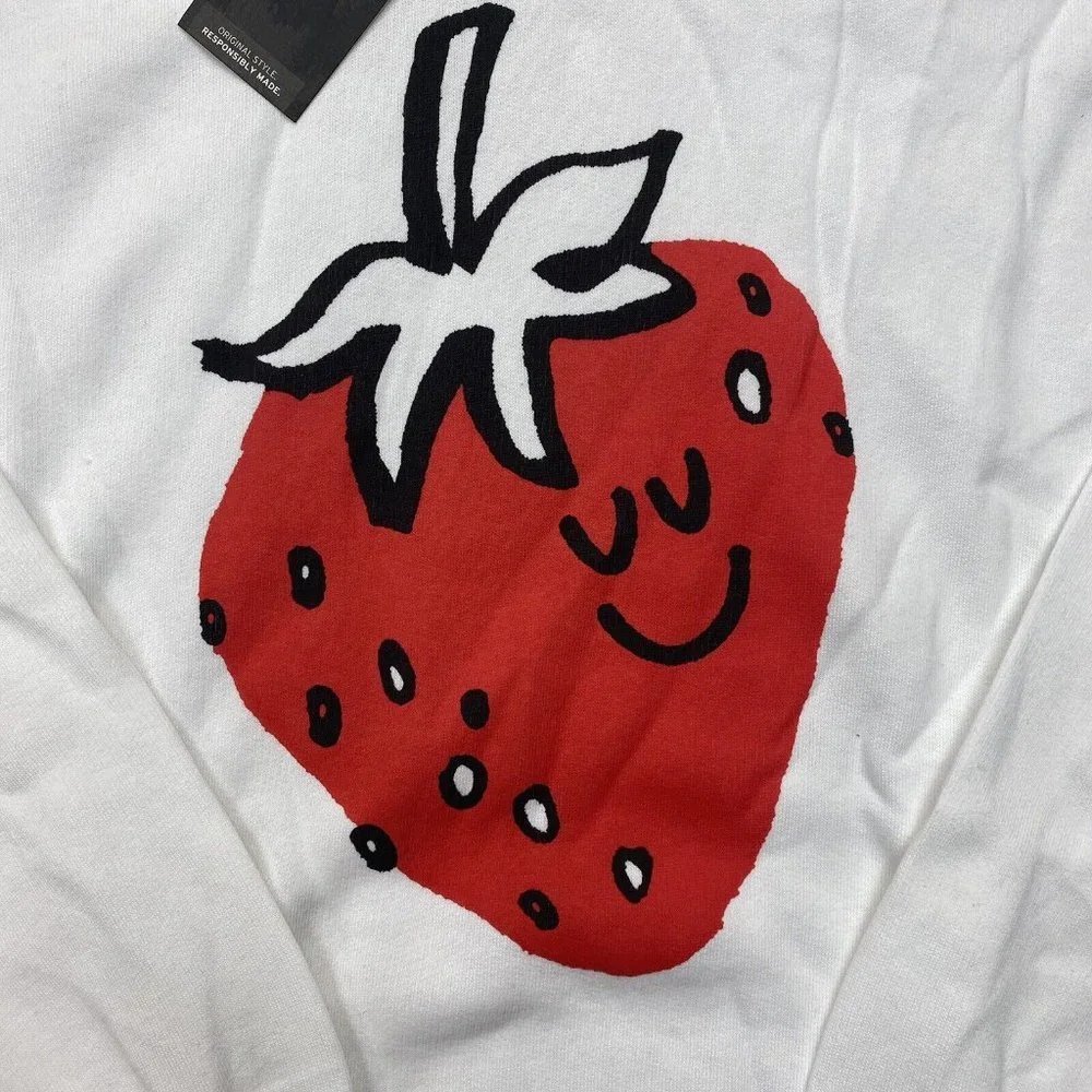 Women's Plus Size Levi's Cropped Prism Hoodie (A10280000) White Strawberry - 3X - Picture 2 of 3